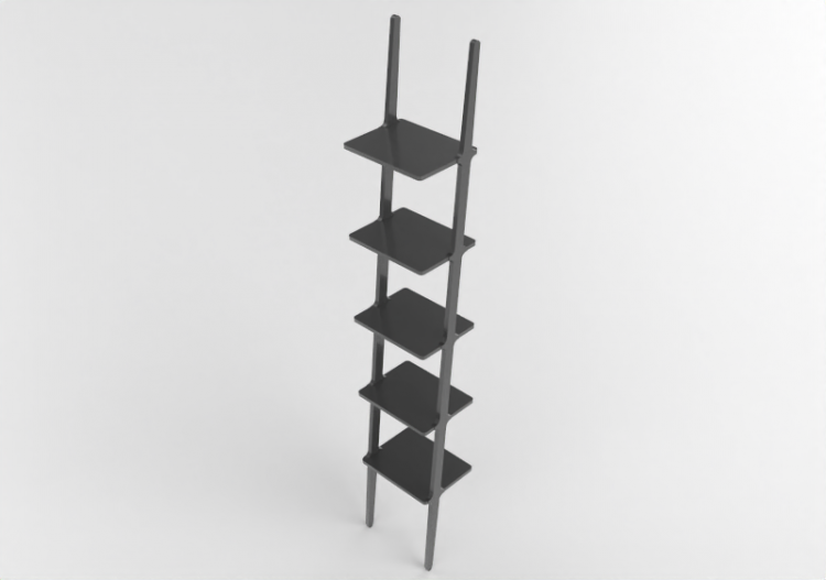 3D Book shelf - Wall mounted shelf - Libri - 26650 - AF -...