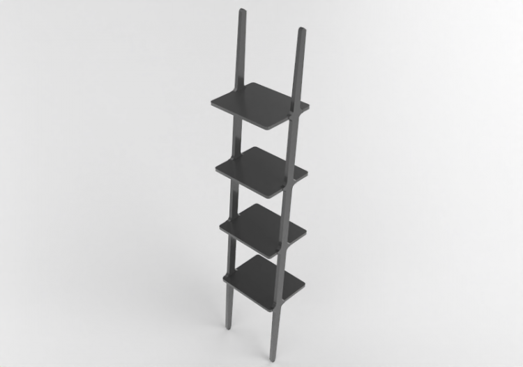 3D Book shelf - Wall mounted shelf - Libri - 26653 - AF -...