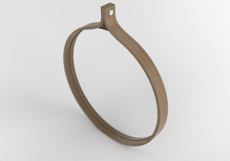Accessori 3D - Specchio tondo Comma - 20451 - AR - ACCA...