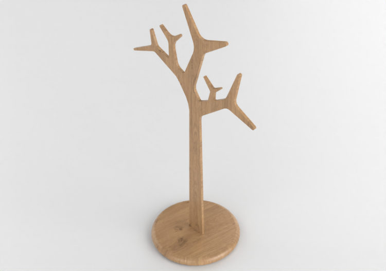 Accessoires 3D - Porte-manteaux à arbre - Tree - 26334 - E1...