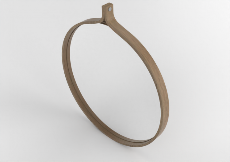 Accesorios 3D - Espejo redondo Comma - 20453 - AR - ACCA...