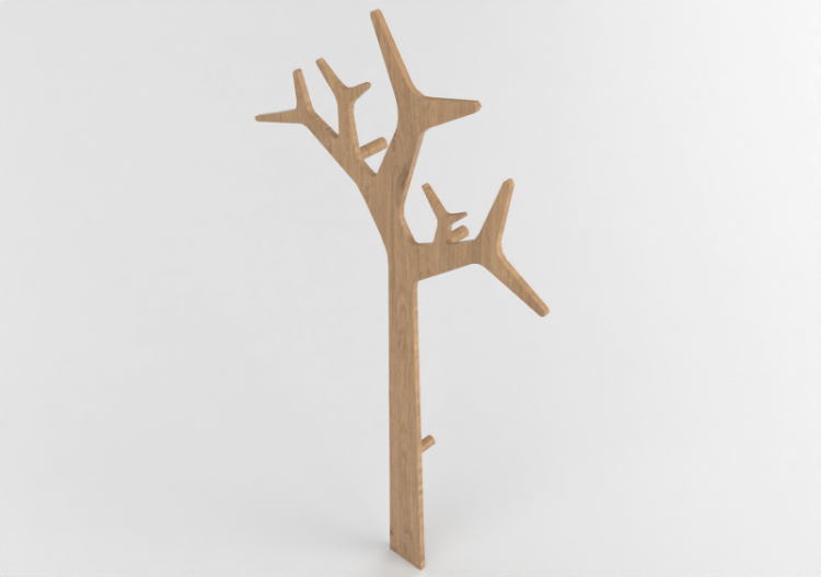 Accessoires 3D - Porte-manteaux à arbre - Tree - 26333 - E1...