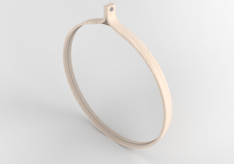 Accessories 3D - Round Mirror Comma - 20453 - AF - ACCA...