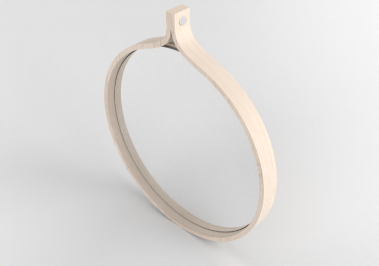 3D Zubehör - Spiegel rund Comma - 20451 - AF - ACCA...