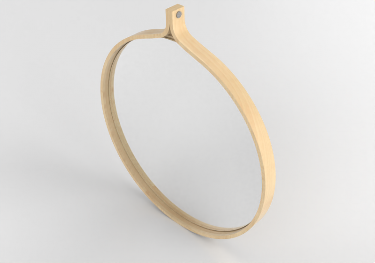 Accesorios 3D - Espejo redondo Comma - 20453 - A1 - ACCA...