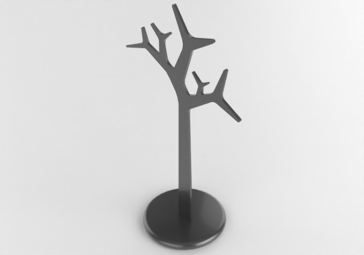 3D Zubehör - Garderobenständer Baumförmig - Tree - 26334 -...