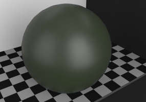 Texture émail - Vert oxyde chromique