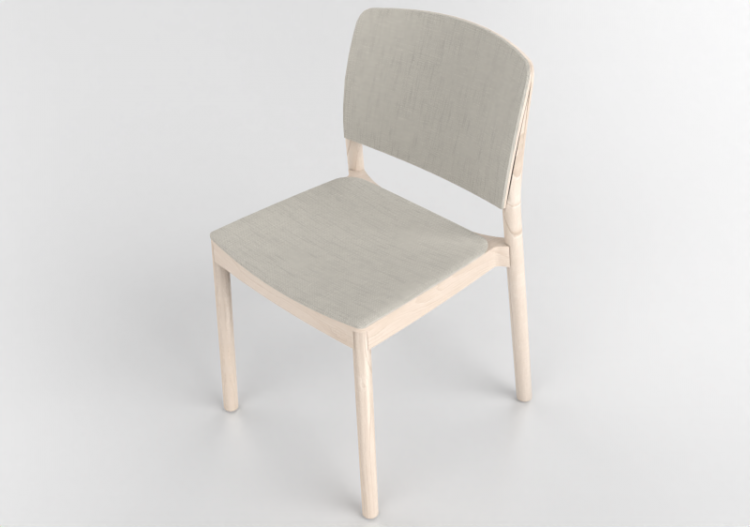 3D Stühle - Stuhl aus Holz - Grace - 22904 - R1940 -...