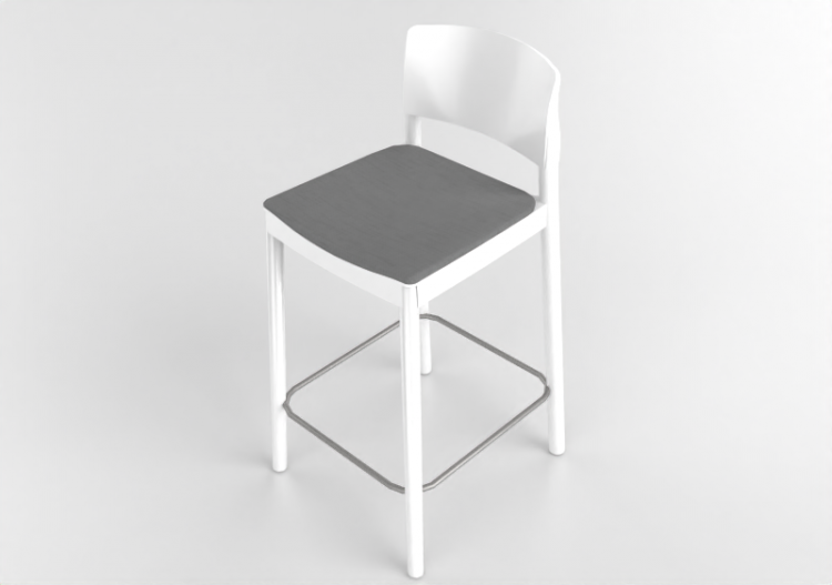 Sedie 3D - Sgabello in legno - Grace - 22905 - AH940 -...