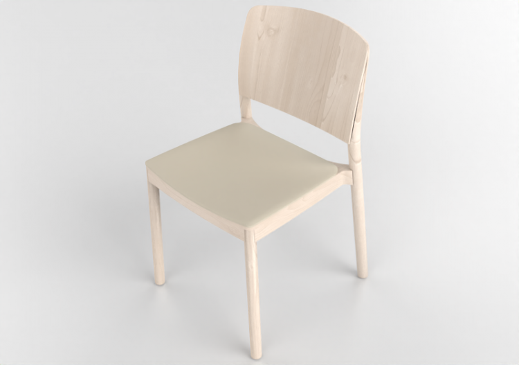 Sedie 3D - Sedia in legno - Grace - 22901 - R1940 -...