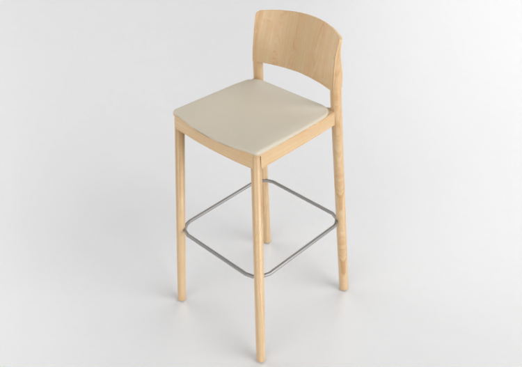 Sedie 3D - Sgabello in legno - Grace - 22930 - A1940 -...