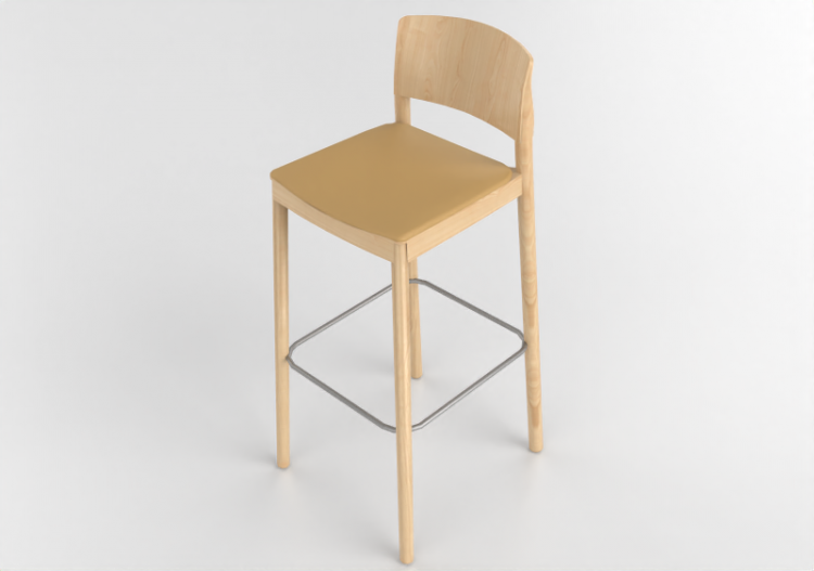 椅子 - Wooden Stool - Grace - 22930 - A1980 - ELMBAL43003 -...