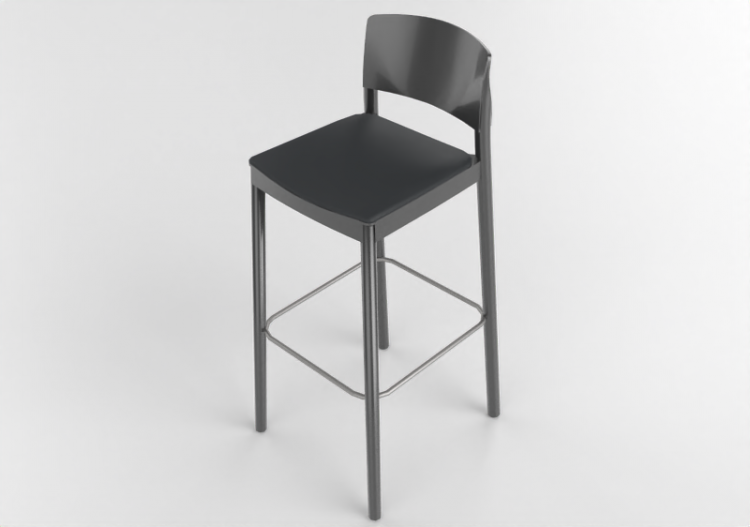 Chaises 3D - Tabouret en bois - Grace - 22930 - AF980 -...