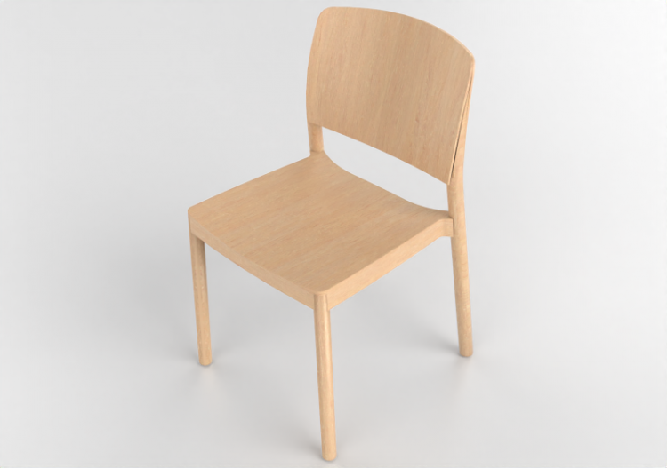 3D Stühle - Stuhl aus Holz - Grace - 22900 - E1 - ACCA...