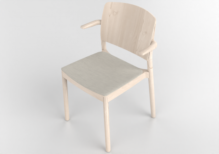 Sillas 3D - Silla de madera - Grace - 22903 - R1940 -...