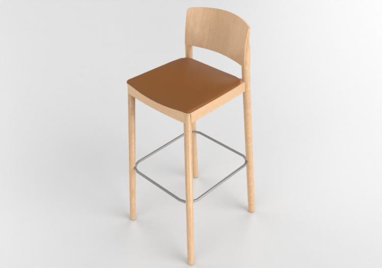 椅子 - Wooden Stool - Grace - 22930 - E1980 - ELMBAL93347 -...