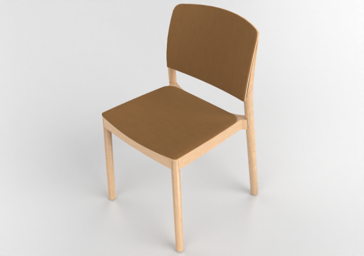 Sillas 3D - Silla de madera - Grace - 22904 - E1940 -...