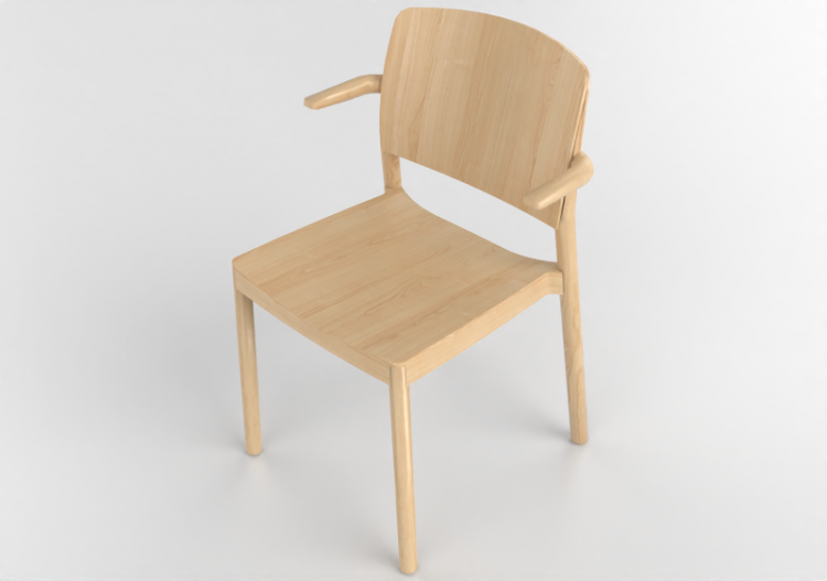 Sillas 3D - Silla de madera - Grace - 22902 - A1 - ACCA...