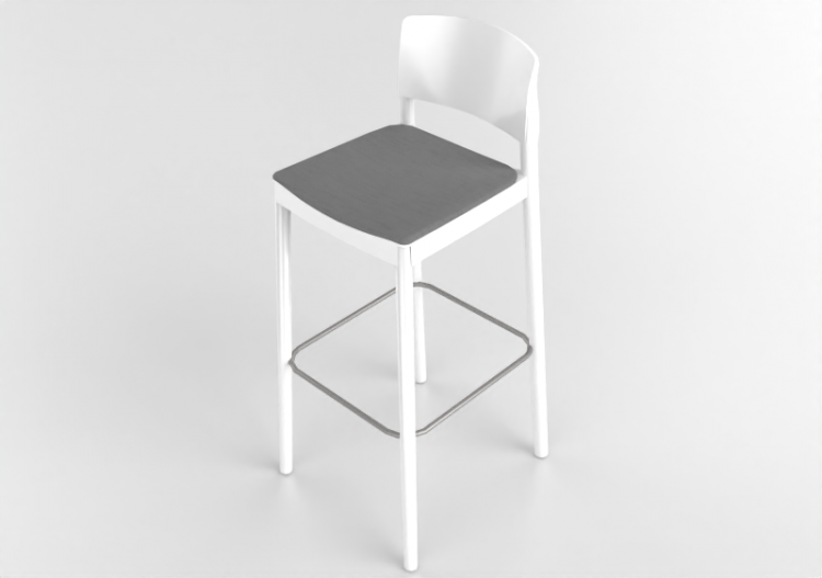 Chaises 3D - Tabouret en bois - Grace - 22930 - AH940 -...