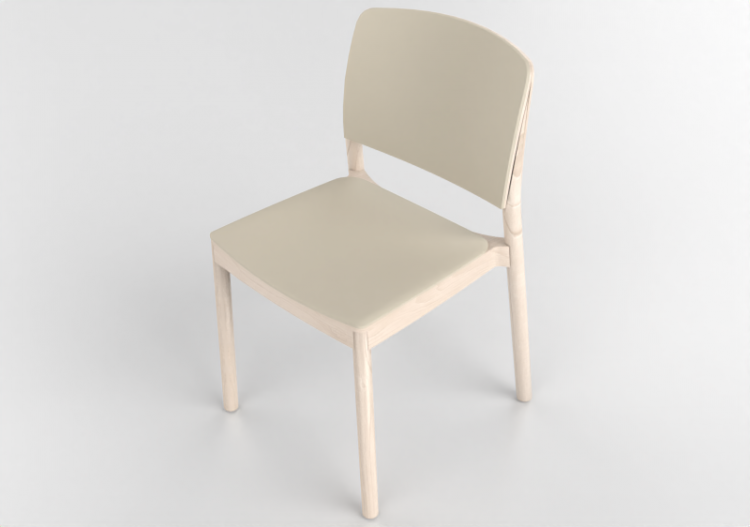 Sedie 3D - Sedia in legno - Grace - 22904 - R1940 -...