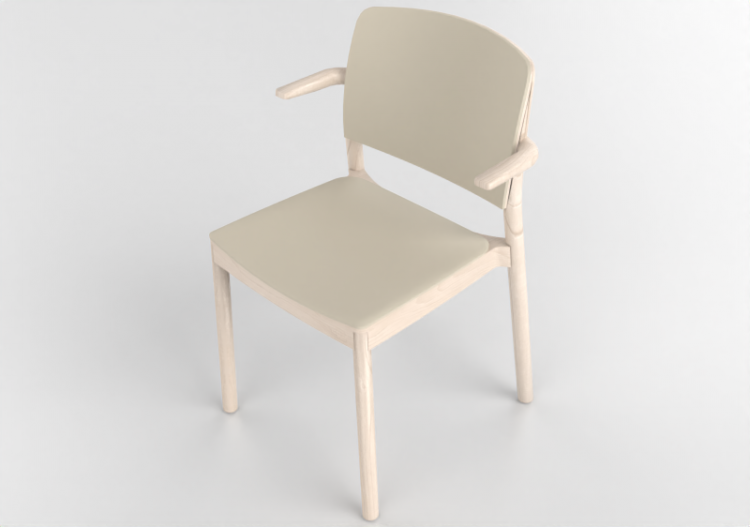 Sillas 3D - Silla de madera - Grace - 22905 - R1940 -...