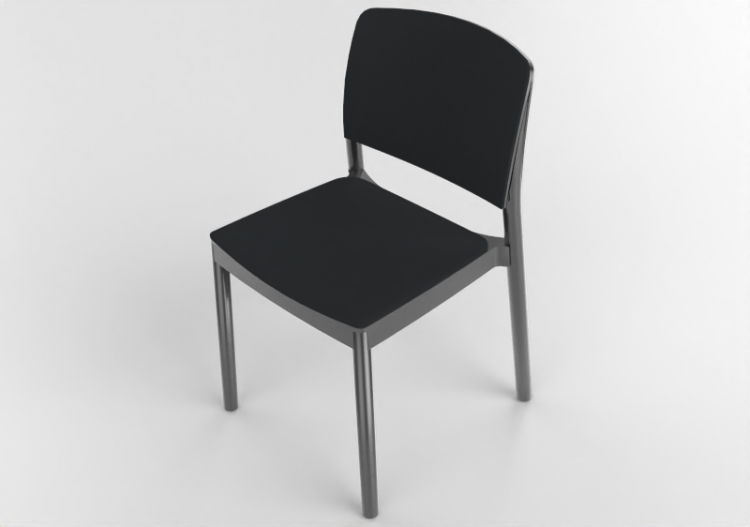 Chaises 3D - Chaise en bois - Grace - 22904 - AF980 -...