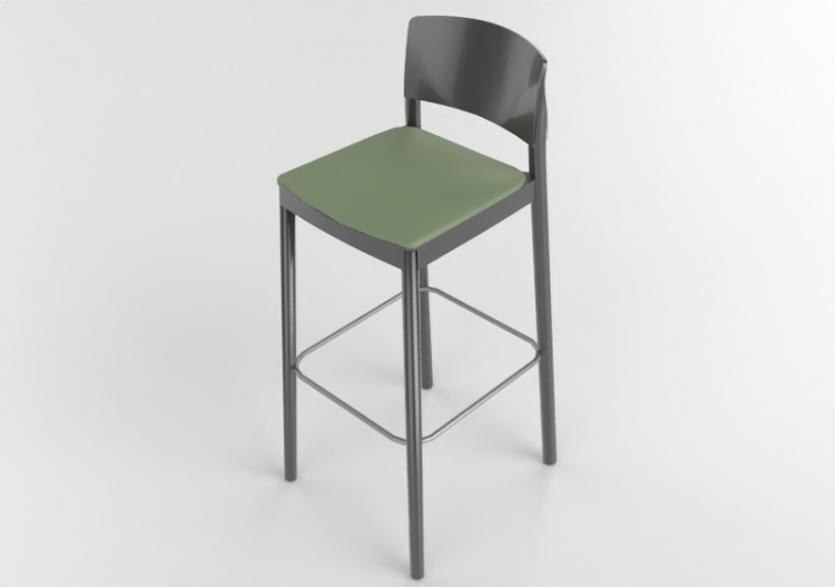 Cadeira 3D - Banqueta de madeira - Grace - 22930 - AF930 -...