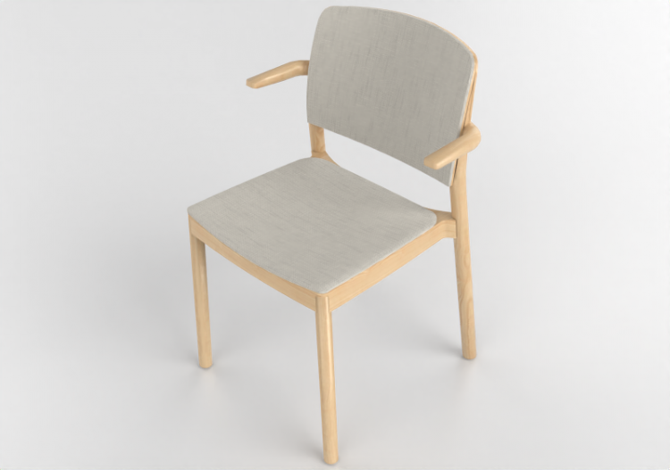 Sedie 3D - Sedia in legno - Grace - 22905 - E1940 -...