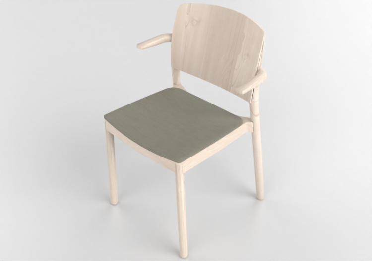 Sillas 3D - Silla de madera - Grace - 22903 - R1940 -...