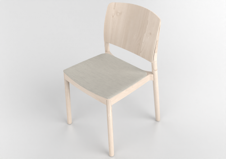 3D Chairs - Wooden Chair - Grace - 22901 - R1940 - MARPAT01...