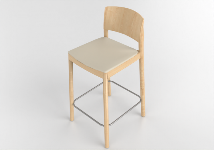 椅子 - Wooden Stool - Grace - 22905 - A1940 - MARPAT01 - ACCA...