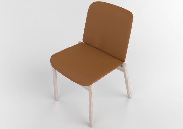 3D Chairs - Amstelle Leather chair - 16600 - A3980 -...