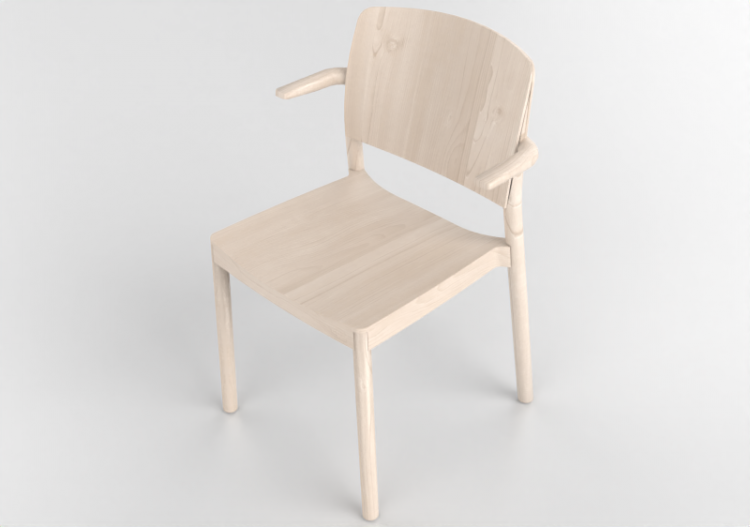 Sillas 3D - Silla de madera - Grace - 22902 - R1 - ACCA...