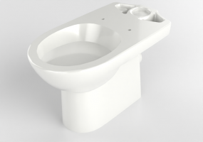 3D Vases - Floor mounted toilet vase - Geberit - Geberit Selnova - 500.287.01.7