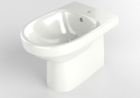 Bidé 3D - Bidé de pie - Geberit - Geberit Selnova - 500.289.01.7