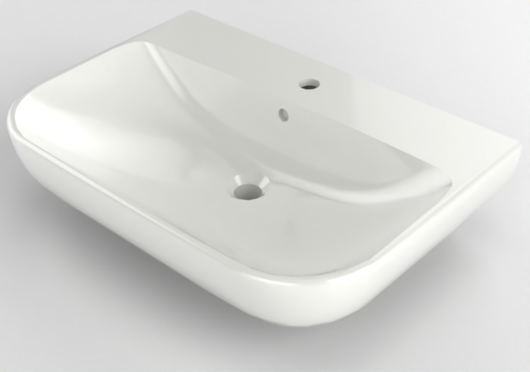 Lavabi 3D - Lavabo in ceramica - Geberit - Geberit Smyle -...