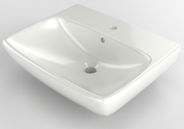 3D Sinks - Ceramic washbasin - Geberit - Geberit Selnova...