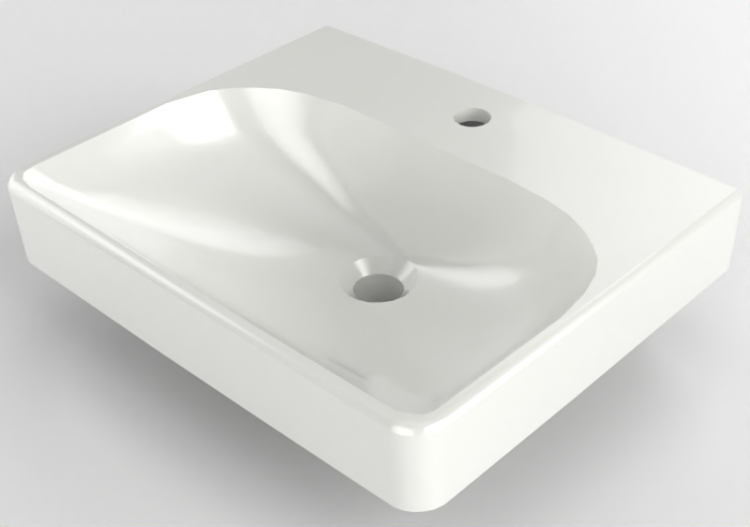 Lavabi 3D - Lavabo in ceramica - Geberit - Geberit Smyle -...
