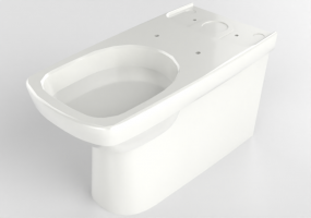3D Vases - Floor mounted toilet - Geberit - Geberit Selnova Square - 500.489.01.7