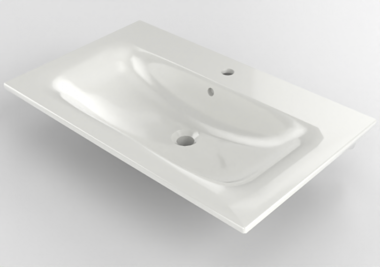 3D Sinks - Ceramic washbasin - Geberit - Geberit Selnova...