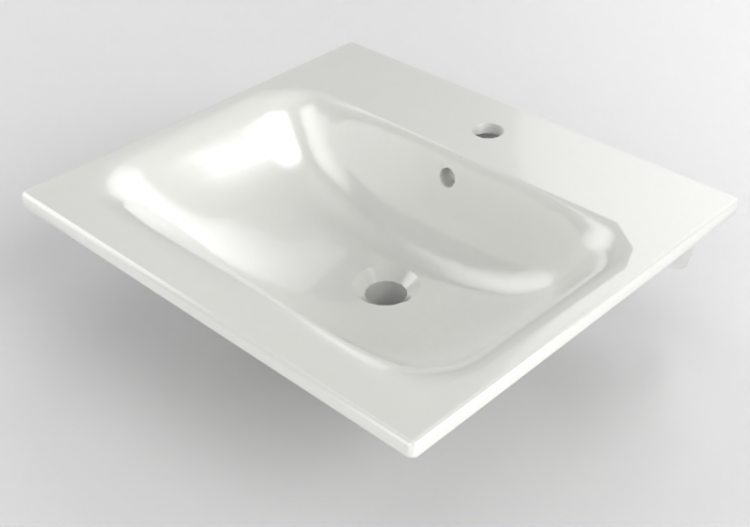 3D Waschbecken - Waschbecken aus Keramik - Geberit -...