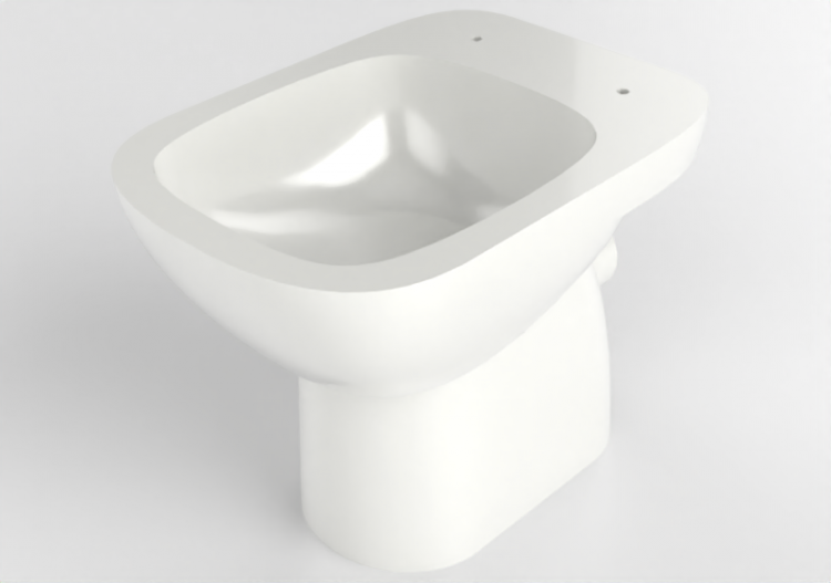 3D-WC - WC bodenstehend - Geberit - Geberit Fantasia -...