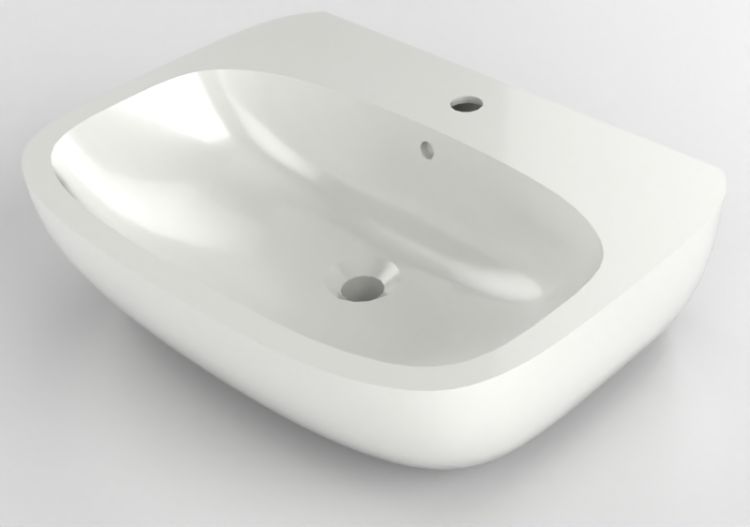 3D Waschbecken - Waschbecken aus Keramik - Geberit -...