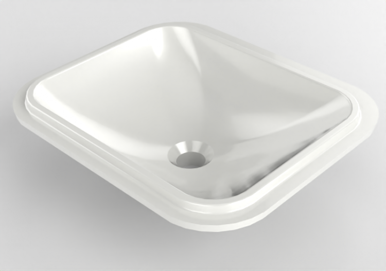 3D Waschbecken - Waschbecken aus Keramik - Geberit -...