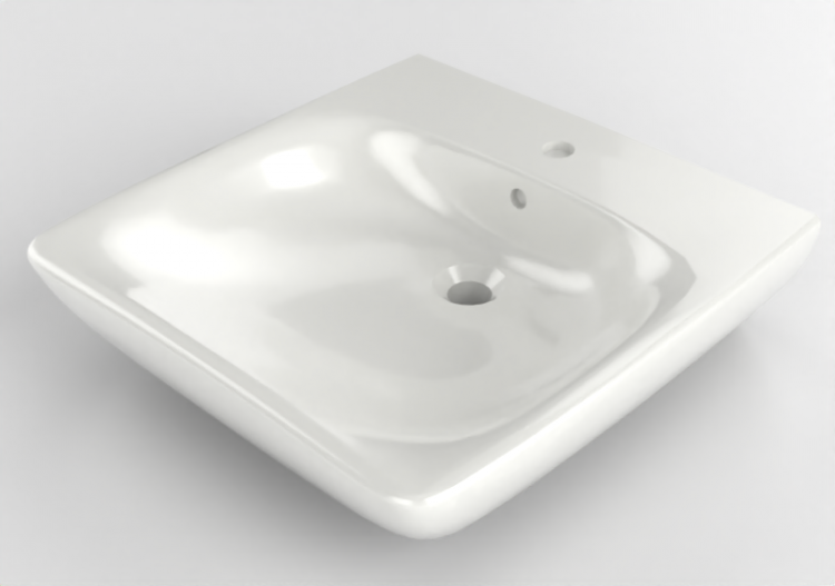 3D Waschbecken - Waschbecken Behindertengerecht - Geberit -...