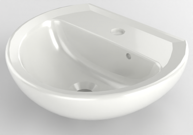 3D Sinks - Ceramic Washbasin - Geberit - Geberit Colibrì -...