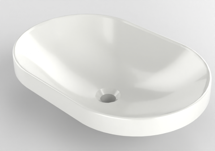 3D Sinks - Ceramic Washbasin - Geberit - Geberit VariForm -...