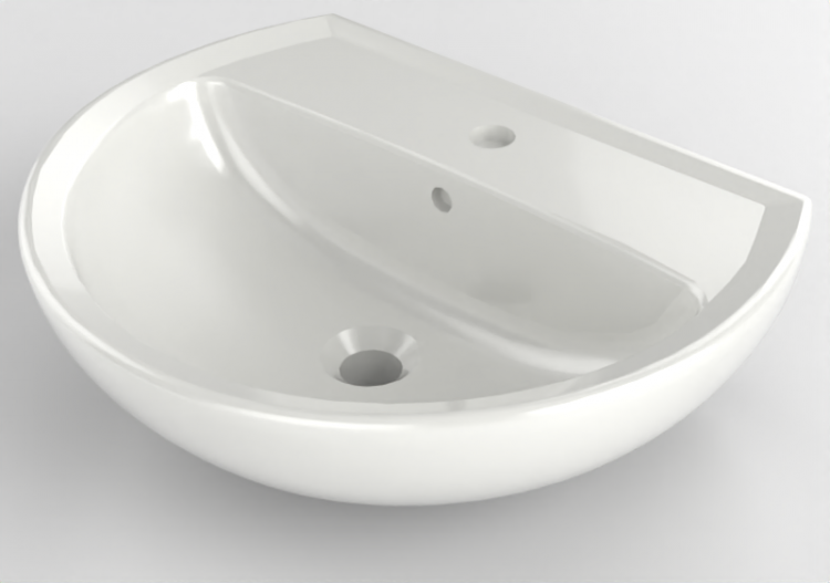 3D Sinks - Ceramic Washbasin - Geberit - Geberit Colibrì -...