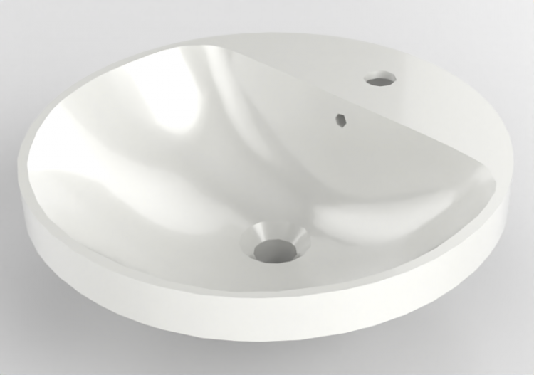 3D Sinks - Ceramic Washbasin - Geberit - Geberit VariForm -...