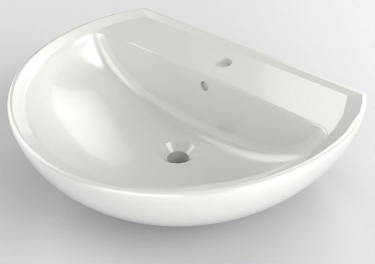 Lavabi 3D - Lavabo in ceramica - Geberit - Geberit Colibrì...